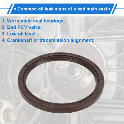 1 x Rear Crankshaft Oil Seal for Hyundai MD174462/21443-25000 Main Seal