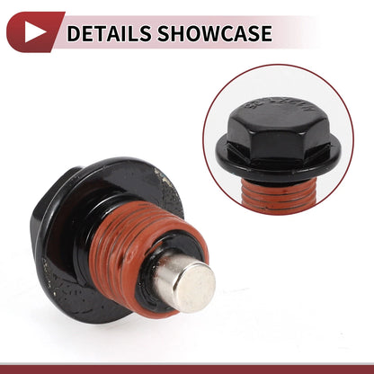 Oil Drain Plug Set for Toyota Tacoma Tundra Camry (2005-2023)