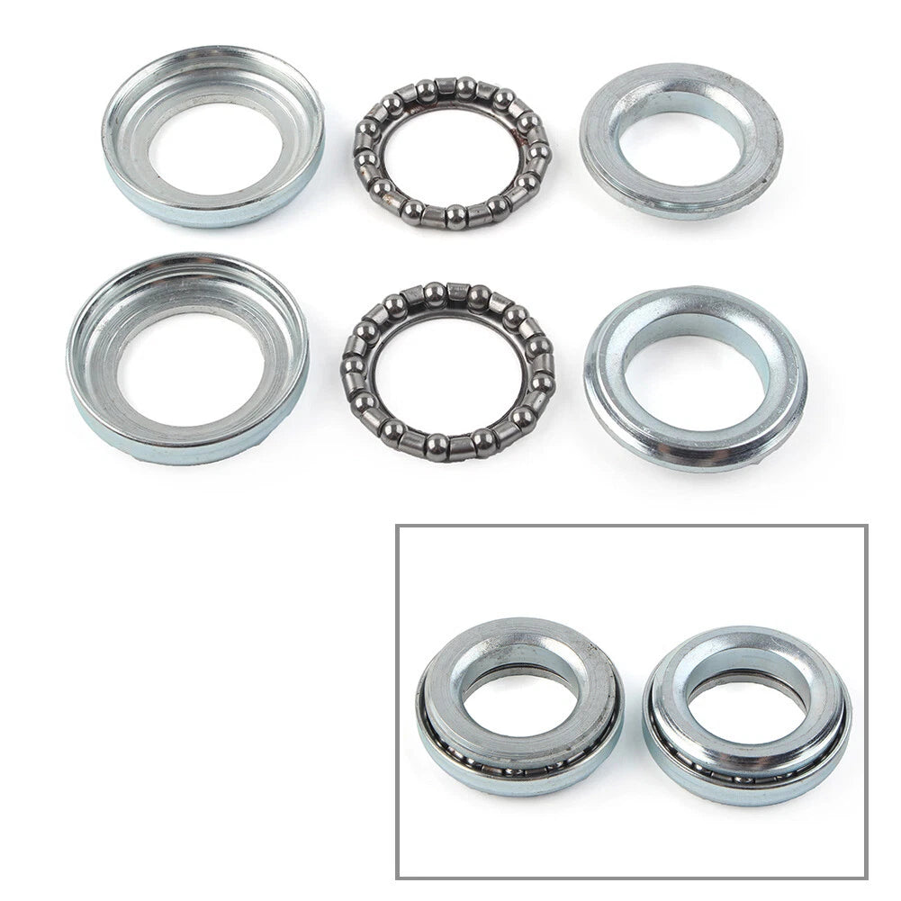 6 Pcs Steering Head Stem Rod Bearings for Honda CRF50 50cc-125cc (2004-2023)