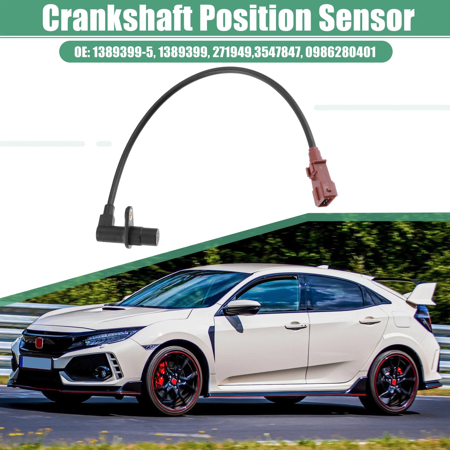 Crankshaft Position Sensor for Peugeot 205, 306, 405, Citroen (1983-1997)