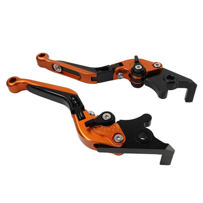 Orange Extendable Brake Clutch Levers for BMW R1200GS R1200GS ADV (2004-2013)