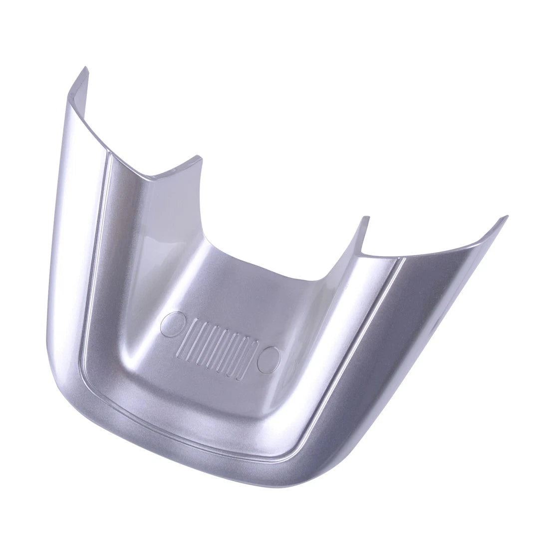 ABS Chrome Steering Wheel Panel Cover Trim for Jeep Renegade (2015-2017)