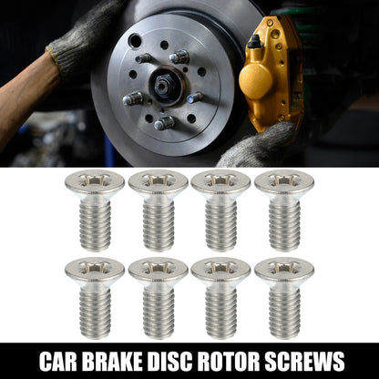 8 x Brake Disc Rotor Screws Kit for Honda Accord Civic