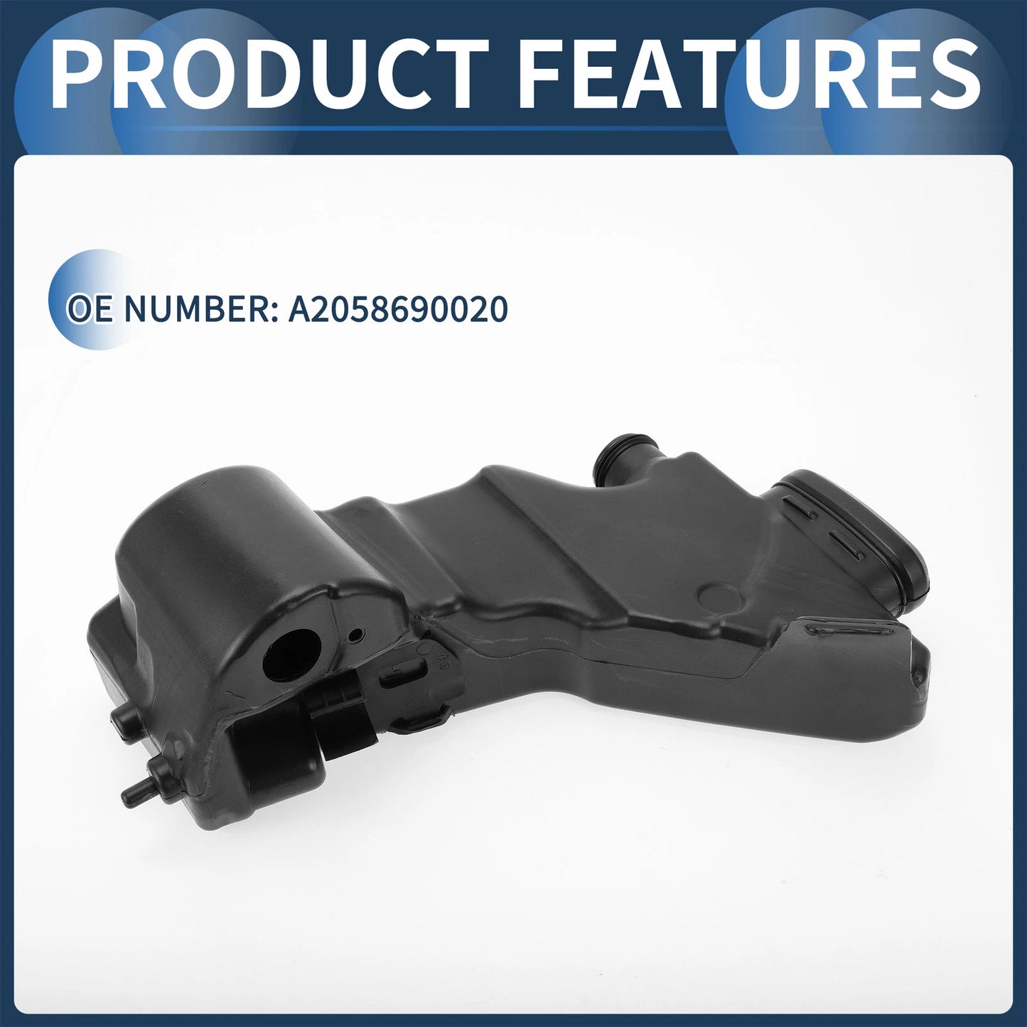 Windshield Washer Reservoir for Mercedes Benz C300 E400 E53 (2015-2023)