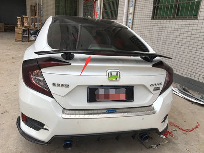 Universal Spoiler Wing for Honda Civic Sedan 2016-2021 Glossy Black