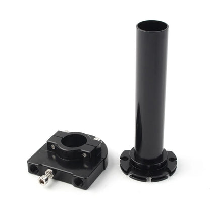 7/8in Turn Twist Throttle Handle Bar Tube for Universal CNC Black