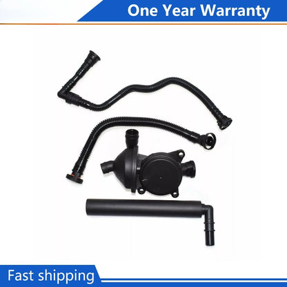 Crankcase Breather PCV Valve w/ Hose Kit for BMW E46 318i/E90/Z4 (2005–2008)