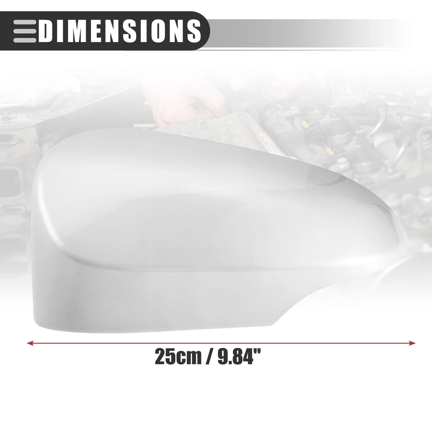 Left Side Mirror Cover for Toyota Yaris (2006-2011)