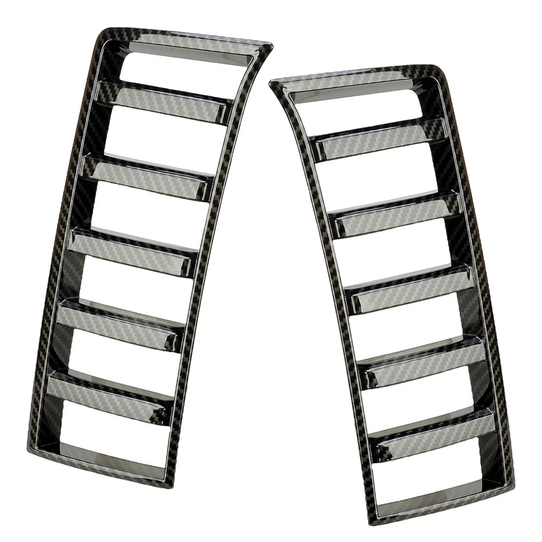 Carbon Fiber ABS Front Mesh Grill Cover Trim for Toyota Tundra (2022-2023)