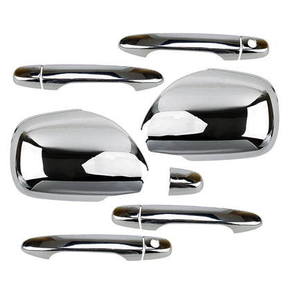 Exterior Mirror & Door Handle Cover Set for Toyota 4Runner (2003-2009)
