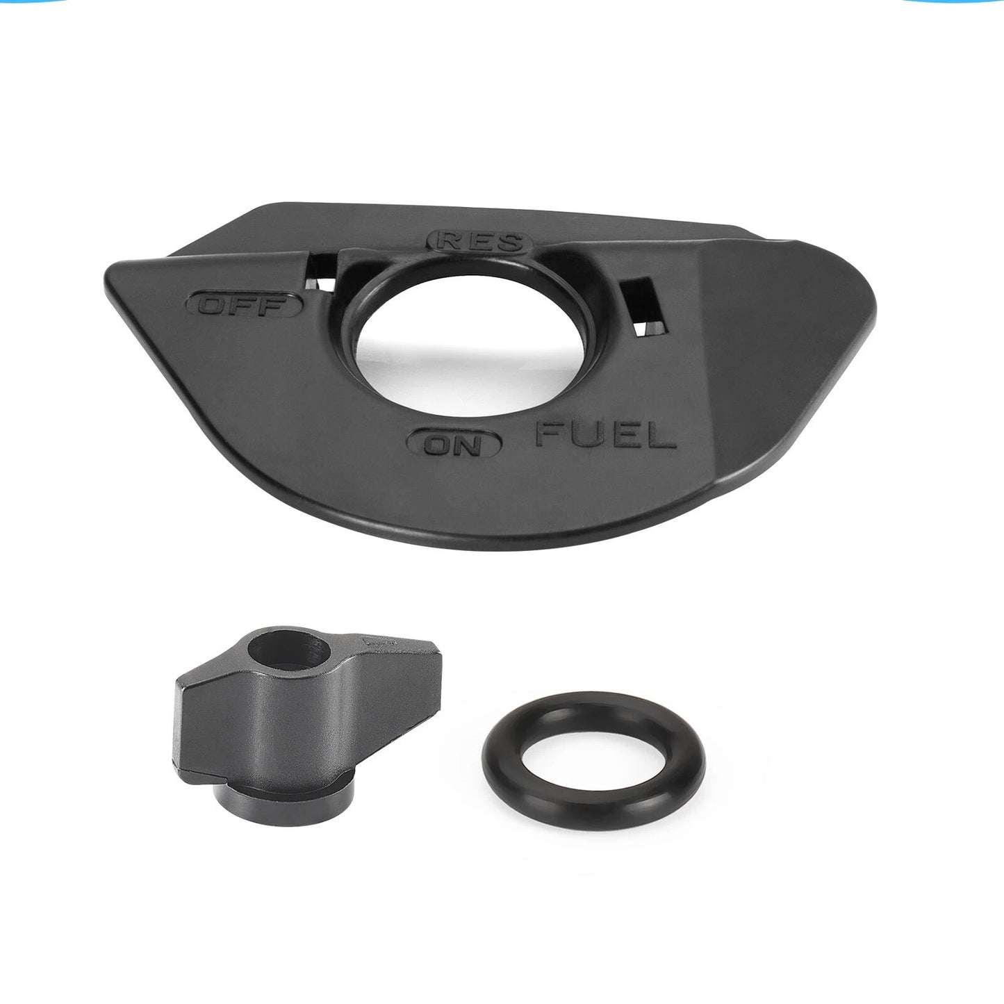 Fuel Valve Petcock & Fuel Mark Plate for Honda TRX450R TRX450ER (2004–2007)