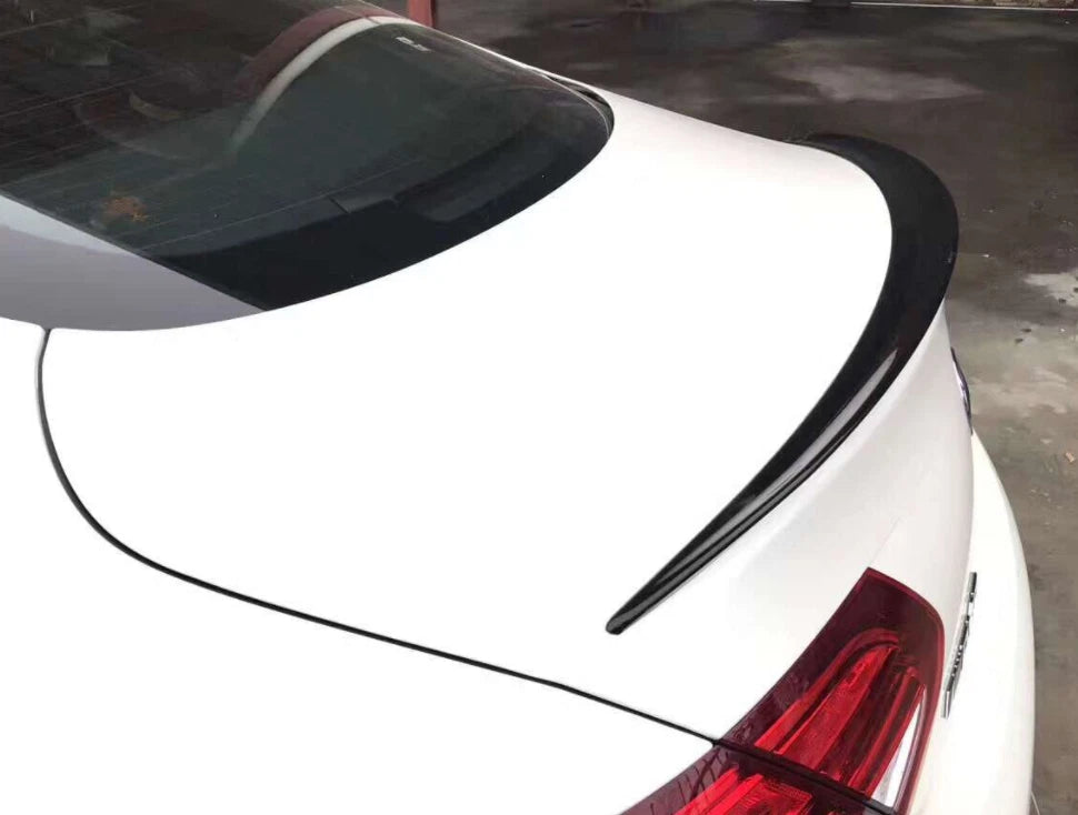 Rear Spoiler Wing ABS Black for Mercedes-Benz C-Class W205 Coupe 2DR (2015-2021)