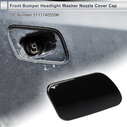 Bumper Headlight Washer Nozzle Cover Cap for BMW 740i (2016-2023)