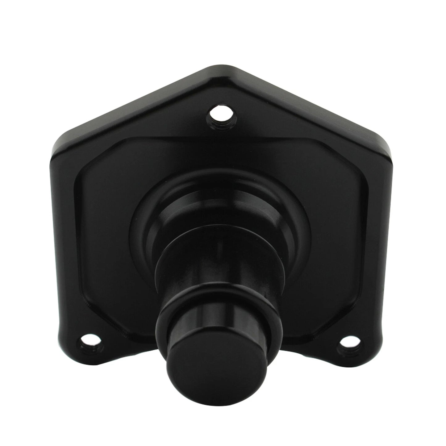 1pc Black Solenoid Cover for Harley Dyna, Softail, Fat Boy (2000-2023)
