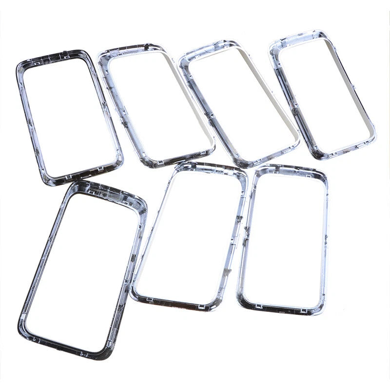 7 x Silver Front Grille Trim Rings for Jeep Grand Cherokee (2014-2016)