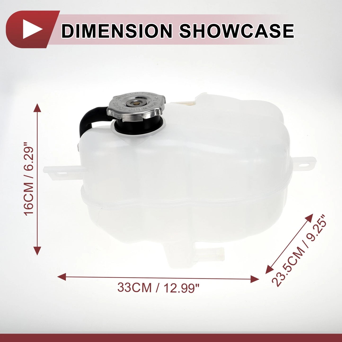 Coolant Expansion Overflow Tank with Cap for Dodge Journey (2009-2019)