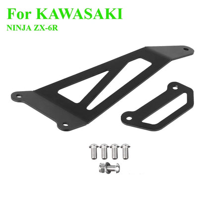 Rear Footrest Blanking Plates Footpeg Bracket for Kawasaki Ninja ZX-6R (2003–2023)