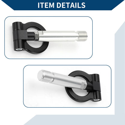Tow Hook for Toyota Yaris (2020-2023) - 23cm Metal Towing Hook Ring