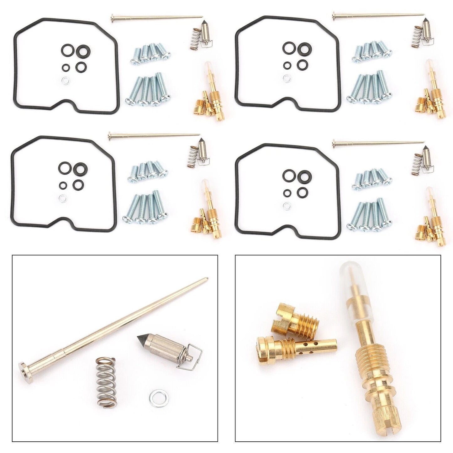 Carburetor Repair Kit for Kawasaki Ninja 600R ZX600C ZX600F (1995-1997)