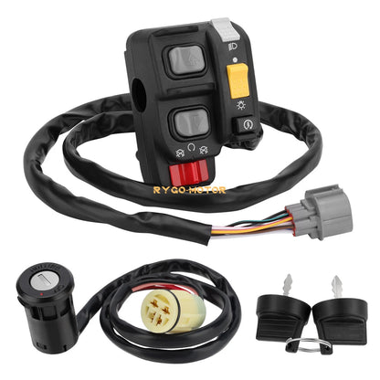 Handlebar & Key Switch Honda Rancher 350 ES (2000-2005)