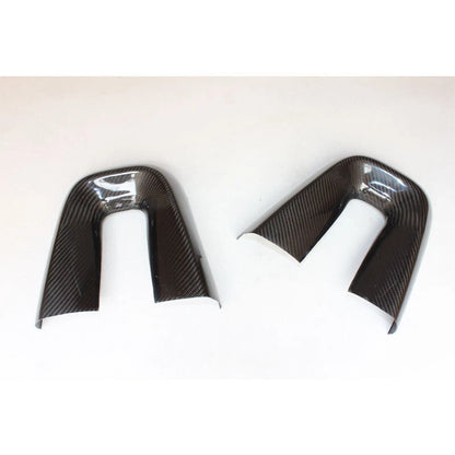 Carbon Fiber Seat Roll Over Head Cover Back Headrest Trim for BMW Z4 E89 2009-15