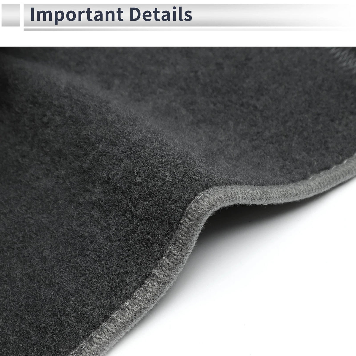 Dashboard Cover Mat for BMW 5 Series F10 F11 (2010-2017) Sun Protector Gray