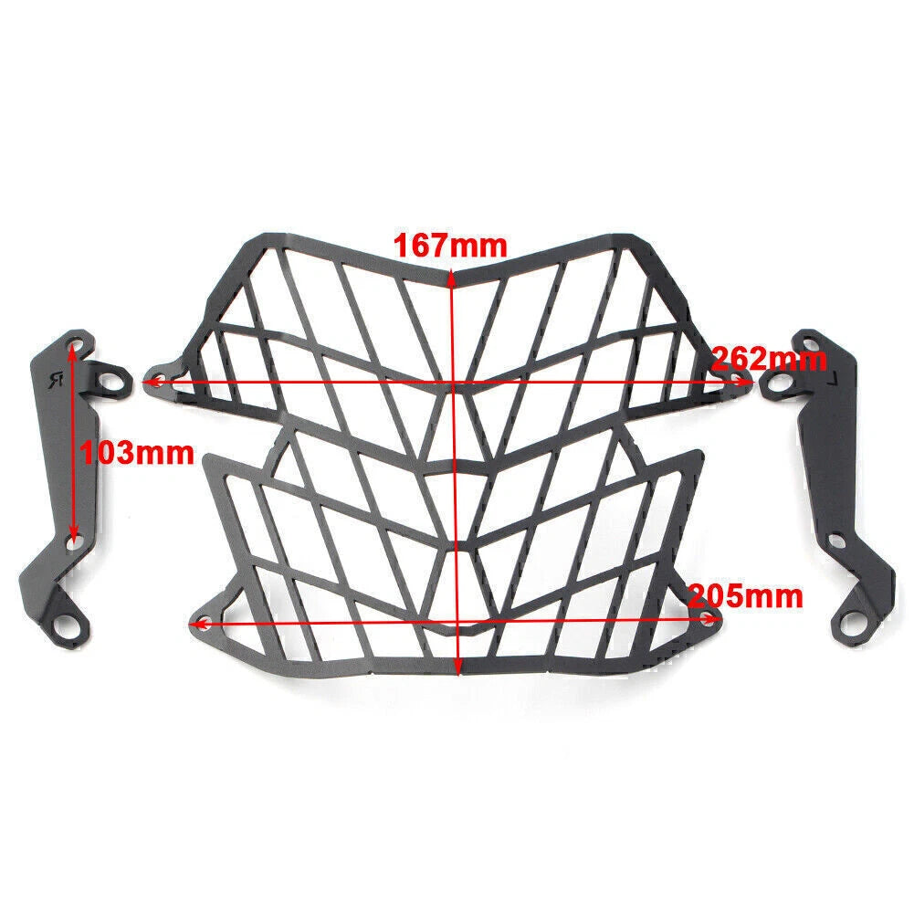 Alum Front Headlight Guard Cover for Yamaha Tenere 700 (2019-2021)