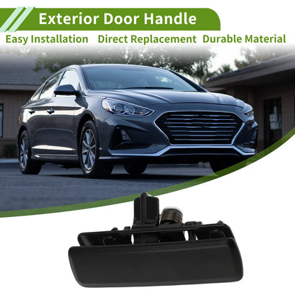 Black Front Left Exterior Door Handle for Chevrolet Astro (1992-2005) 1 x ABS