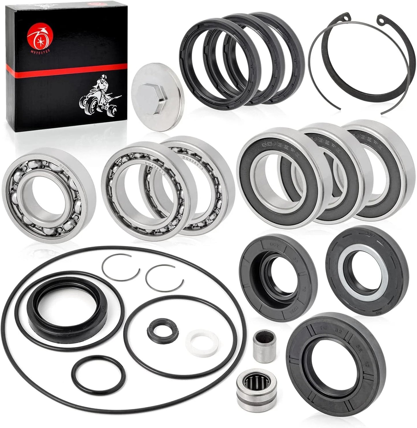 Rear Diff Axle Bearing Seal for Honda Rancher 350 TRX350FM 4x4 S (2000–2006)