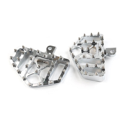 Wide MX Style Foot Pegs for Harley Touring Sportster Softail Dyna