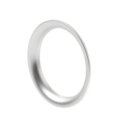 Silver Engine Start Push Button Ring Trim for Mazda 3, 6, CX-5 (2014-2023)