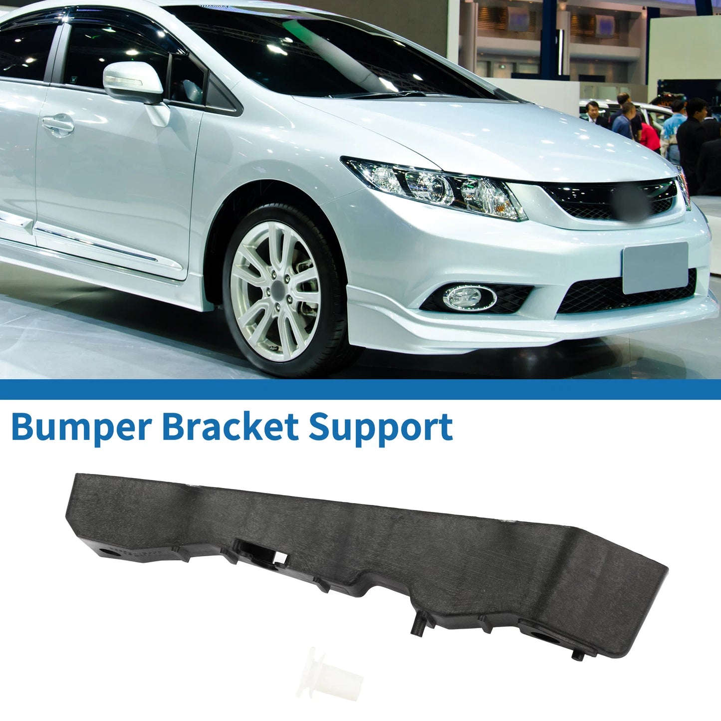Left Front Bumper Retainer Bracket for Hyundai Accent (2006-2011)