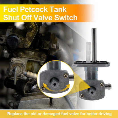 Fuel Valve Petcock Gas Tank Switch for Yamaha ATV Models