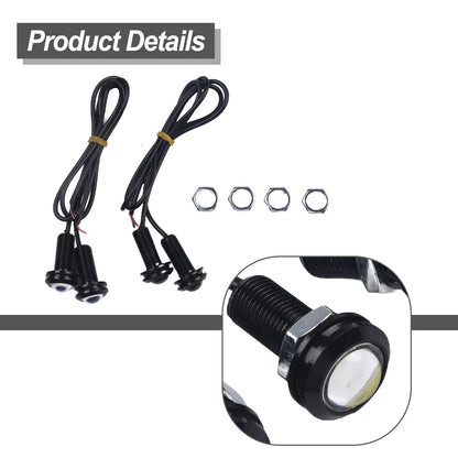 2 x White LED Front/Rear Side Marker Lights Attachment for Ford SVT Raptor