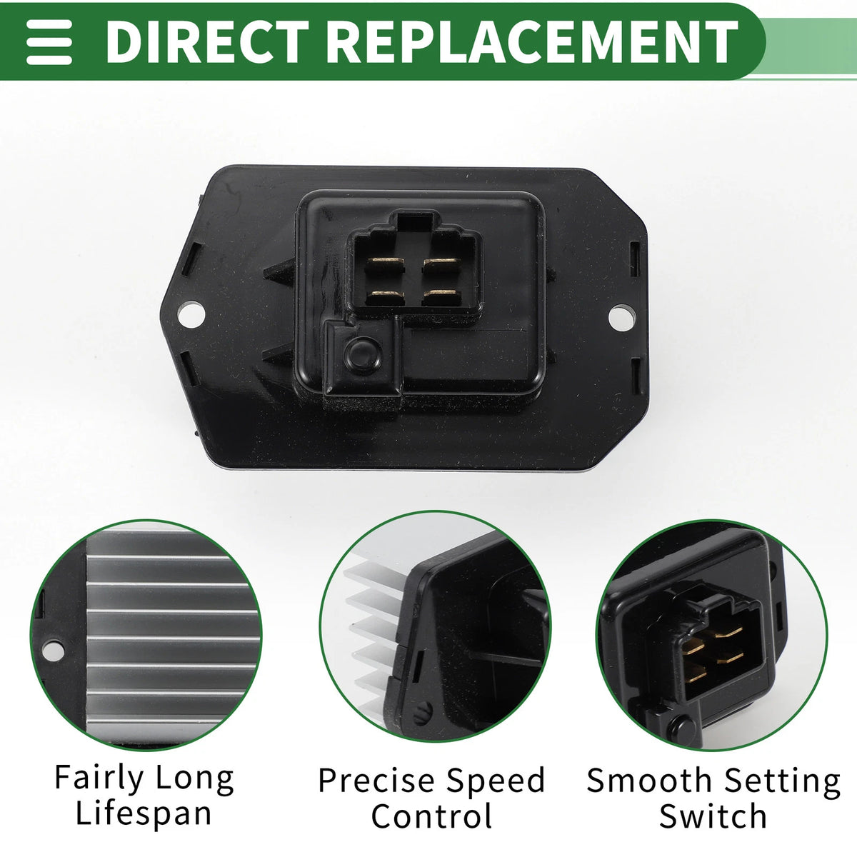 HVAC Blower Motor Resistor for Honda CR-V, Honda Civic (2002-2006)