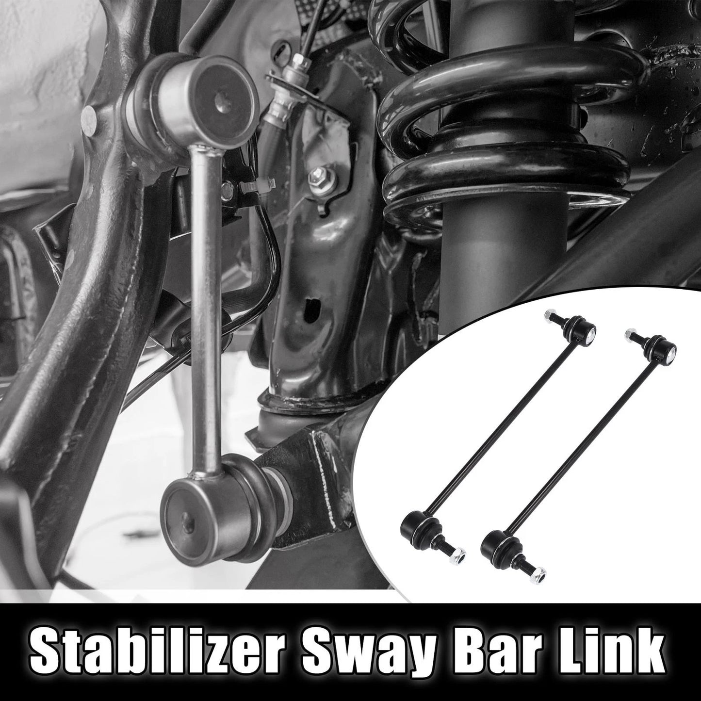 2 x Front Sway Bar Links for Volvo, Ford, Mazda (Compatible Years)