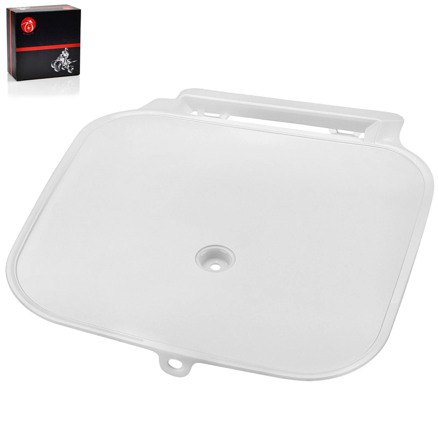 White Front Number Plate for Honda Z50R Z50 Z 50R (1988–1999)