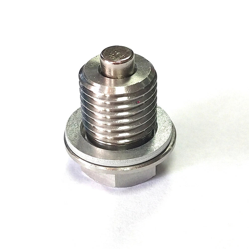M14 x 1.5 Stainless Steel Oil Drain Plug with Magnet for Universal Cars