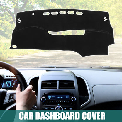 Black Dashboard Cover Mat Protector for Toyota Prius (2012-2015)