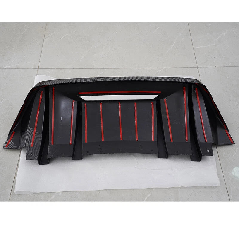 S650 Rear Bumper Diffuser Trim for 2024+ Ford Mustang GT