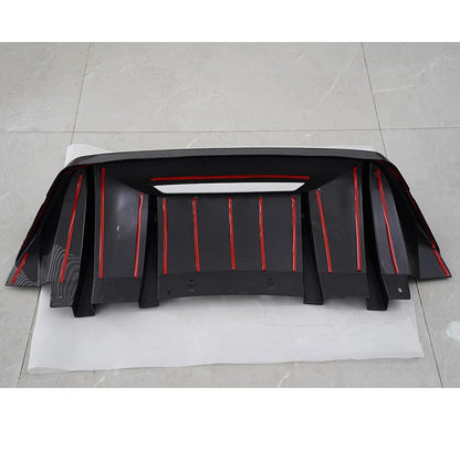 S650 Rear Bumper Diffuser Trim for 2024+ Ford Mustang GT