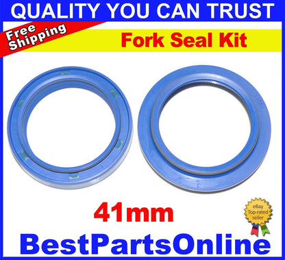 Fork Seal Kits / 41mm / Fork Leg Blue for Honda BMW