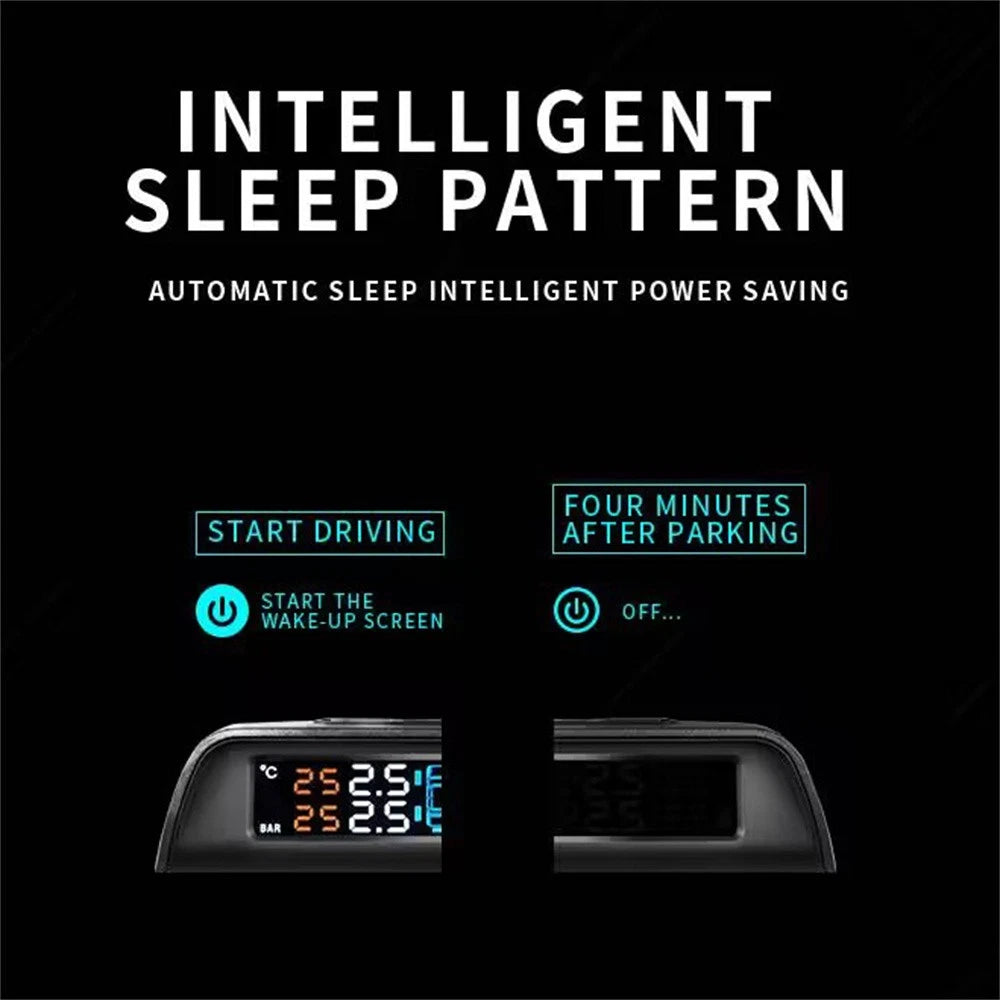 TPMS Tire Pressure Monitoring System for RV Trailer Repeater