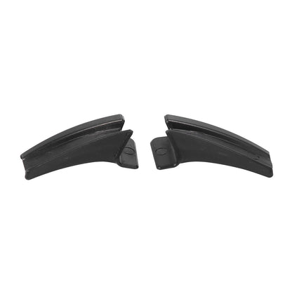 Car Rain Diverters 1 x Pair ABS Water Gutter Extension for Jeep Wrangler (2018-2020)