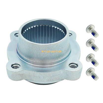 Rear Brake Disk Flange with Bolts for Yamaha Warrior 350 YFM350X (1990–2004)