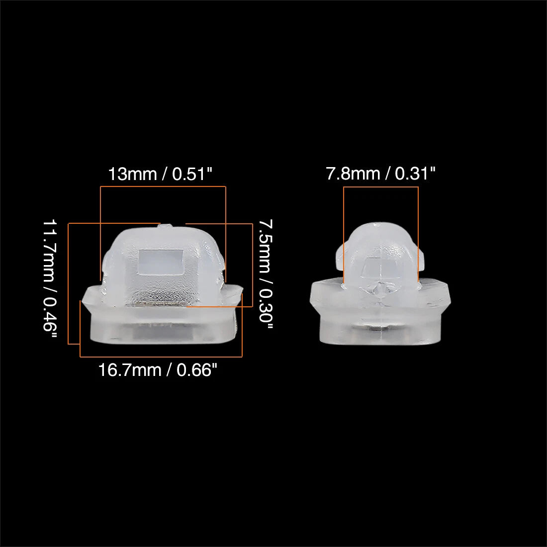 20 x Plastic White Retainer Clips for BMW E46 E90 E91 E92 320i 323i (2000-2013)