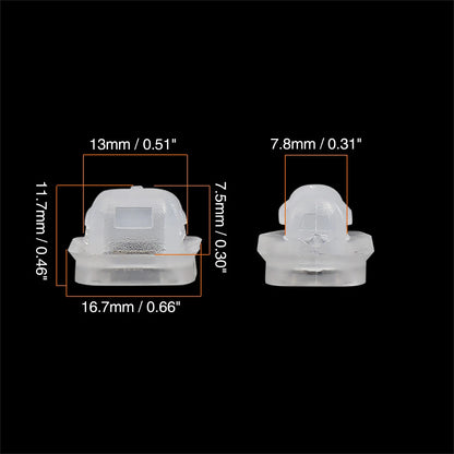 20 x Plastic White Retainer Clips for BMW E46 E90 E91 E92 320i 323i (2000-2013)
