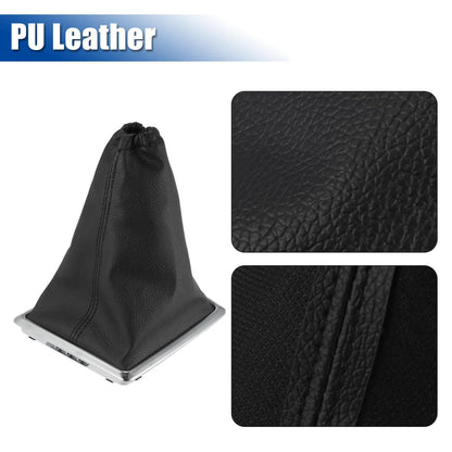 PU Leather Gear Shift Knob Gaiter Boot Cover for Ford Focus C-Max (03-10)