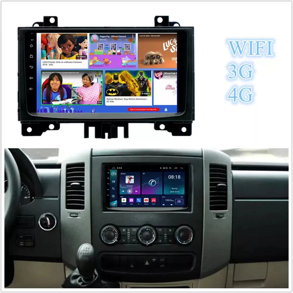9" Android 12 Car Radio GPS Wifi for Mercedes Sprinter (2006-2017)