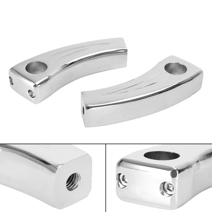4-1/2" Riser Handlebar Mount Bracket for 1" Dyna Softail Sportster (2000-2023)